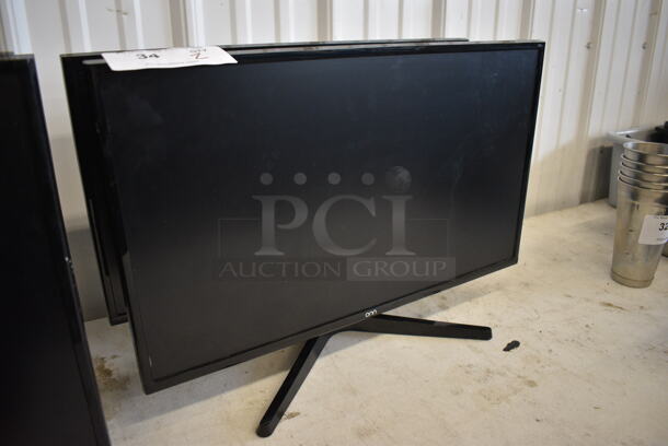 2 Onn ONA24HB19T01 24" Monitor. 120 Volts, 1 Phase. 2 Times Your Bid!  - Image 2 of 5
