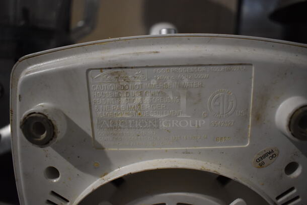 Kenmore Countertop Food Processor w/ S Blade. 120 Volts, 1 Phase. 7x10x16. Tested and Working! - Image 6 of 7