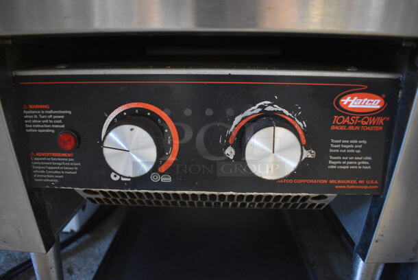 Hatco TQ-20BA Stainless Steel Commercial Countertop Electric Powered Conveyor Oven. 208 Volts, 1 Phase. 14x22x18 - Image 3 of 6