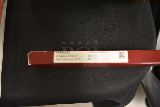 ALL ONE MONEY! Breitling Brown Leather Watch Storage Case and Cartier VXRR0413 Blue Ballpoint Pen Refill - Image 4 of 5