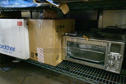 4 Various Items Including Universal Mount, Brother RSE630 Sewing Machine, Hohner Corona II FBbEb WH Diatonic Button Accordion, AFO-001 Air Fryer Oven. 4 Times Your Bid! 