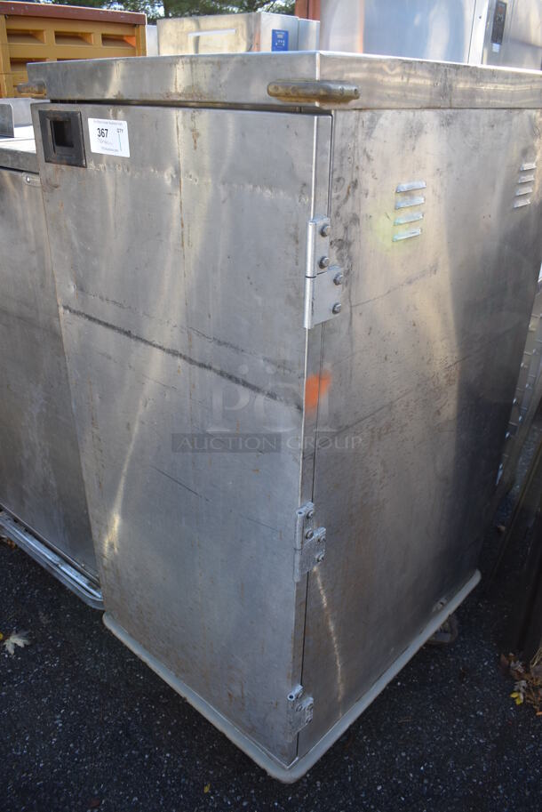 Stainless Steel Commercial Enclosed Pan Rack on Commercial Casters. 27x34x58 - Image 2 of 5