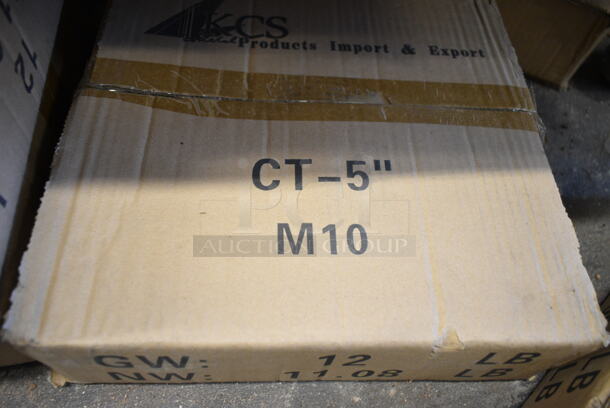 8 Boxes of 4 BRAND NEW SCRATCH AND DENT! Commercial Casters. 8 Times Your Bid!  - Image 4 of 5