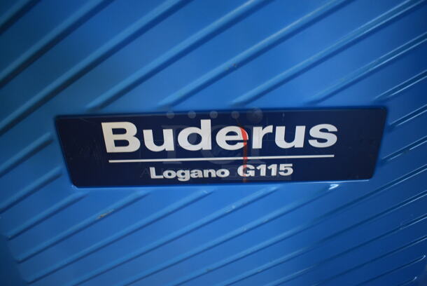 Buderus Logano Model G115/3 Metal Hot Water Oil Boiler. 24x21x31.5 - Image 3 of 8
