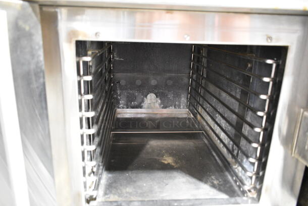 2 Stellar Altair Stainless Steel Commercial Electric Powered Single Deck Steam Cabinet. 480 Volts, 3 Phase. 2 Times Your Bid!  - Image 8 of 9