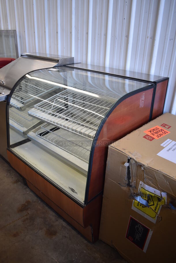 Federal Metal Commercial Floor Style Dry Display Case Merchandiser. 36x34x42 - Image 3 of 6