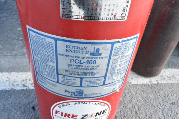 2 Fire Suppression Tanks. 2 Times Your Bid! Buyer Must Pick Up - We Will Not Ship This Item. - Image 5 of 6