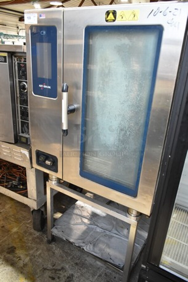 Alto Shaam CTP10-10E Stainless Steel Commercial Electric Powered Combi Convection Oven on Stand. 208-240 Volts, 3 Phase. - Image 1 of 4