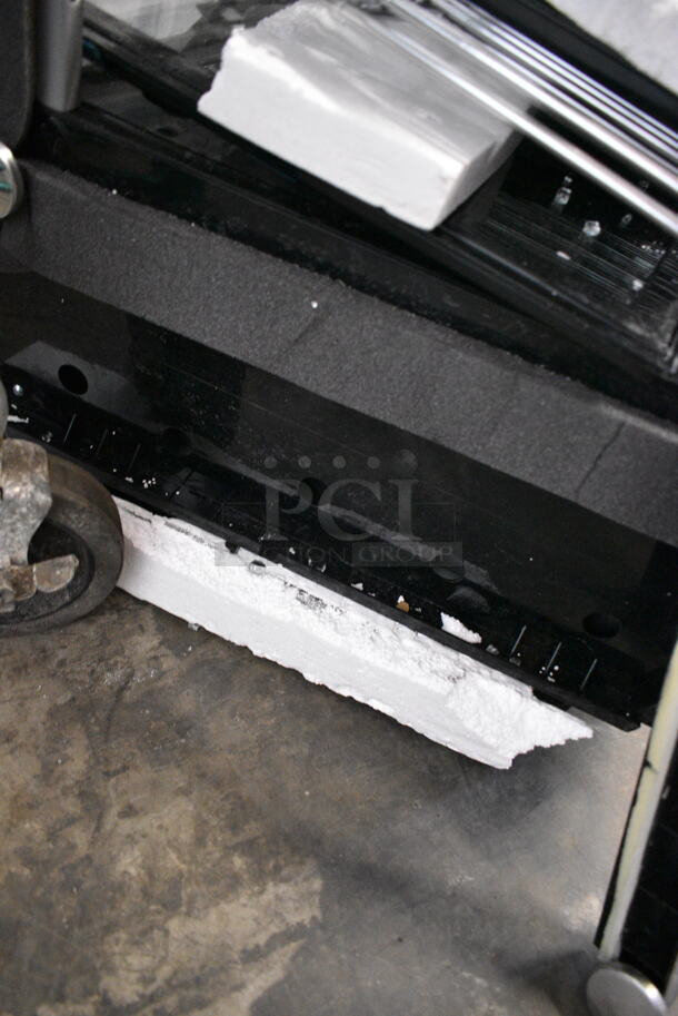 BRAND NEW SCRATCH AND DENT! Metal Commercial Countertop Display Case. See Pictures for Damage. Tested and Working! - Image 7 of 7