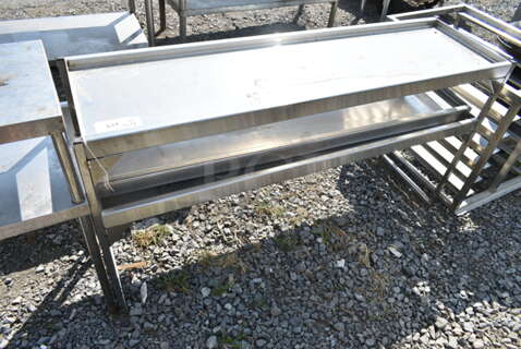 Stainless Steel 2 Tier Over Shelf. 