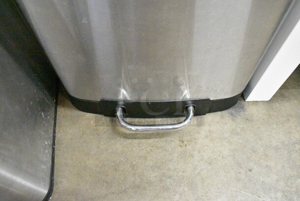3 Metal Foot Pedal Trash Can. Includes 10.5x10x16, 6x12x12. 3 Times Your Bid!  - Image 4 of 8