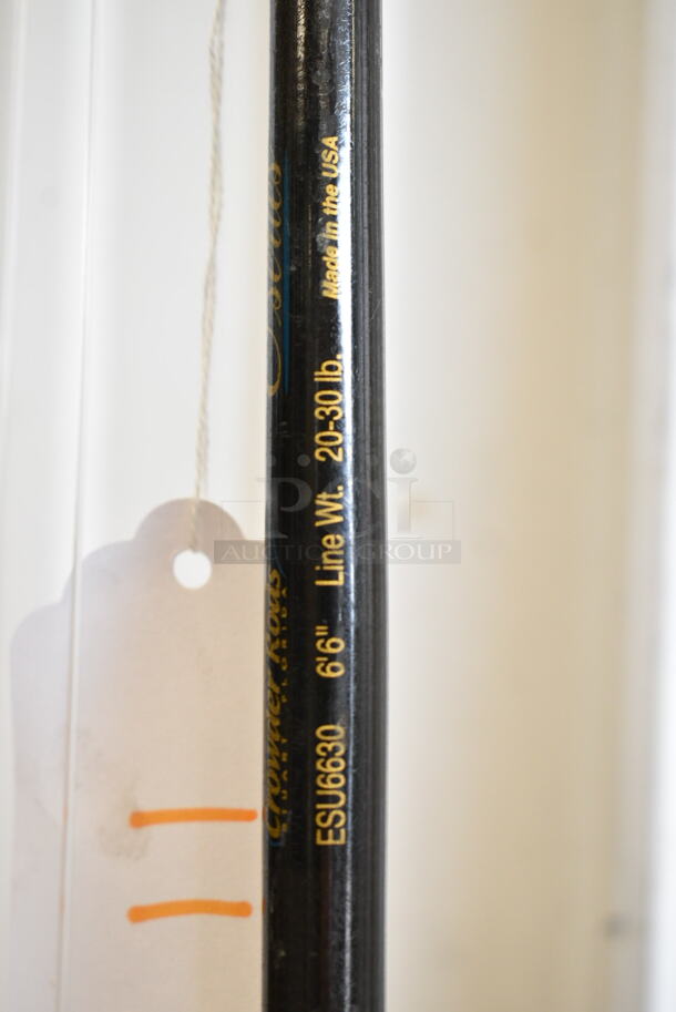Crowder Rods ESU6630 E Series Fishing Rod w/ Shimano TLD25 Reel.  - Image 12 of 12