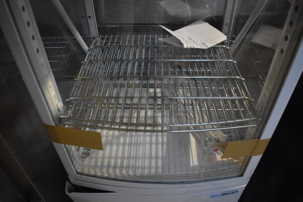 BRAND NEW SCRATCH AND DENT! KoolMore CDCU-3C-WH Metal Commercial Countertop Cooler Merchandiser. 110-120 Volts, 1 Phase. 17x16x36. Tested and Powers On But Temps at 48 Degrees - Image 4 of 5