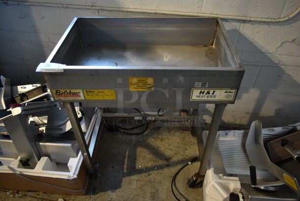 Belshaw H&I Metal Commercial Heat and Ice Table on Commercial Casters. - Image 1 of 5