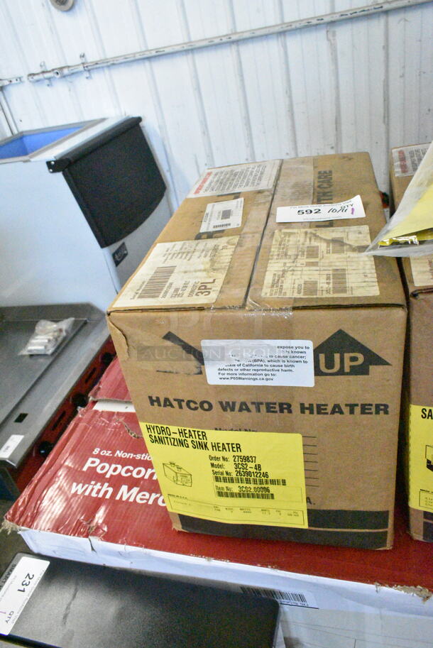 BRAND NEW SCRATCH AND DENT! Hatco 3CS2-4B 4 kW Hydro-Heater Sanitizing Sink Heater - Balanced, 208 Volts, 3 Phase - Image 2 of 3