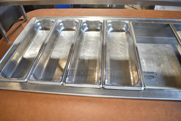 Atlas WCM-5 Metal Commercial Buffet Station w/ Sneeze Guard on Commercial Casters. 115 Volts, 1 Phase. Tested and Working! - Image 5 of 11