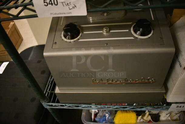 ALL ONE MONEY! Tier Lot of Various Items Including Fischer Model RF-60 Ultra-Sound Machine, Ultrasound Gel, and Sweaters - Image 4 of 5