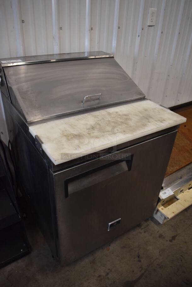 Kelvinator KCST27.8 Stainless Steel Commercial Sandwich Salad Prep Table Bain Marie Mega Top on Commercial Casters. 115 Volts, 1 Phase. 28x31x42.5. Tested and Working! - Image 2 of 6