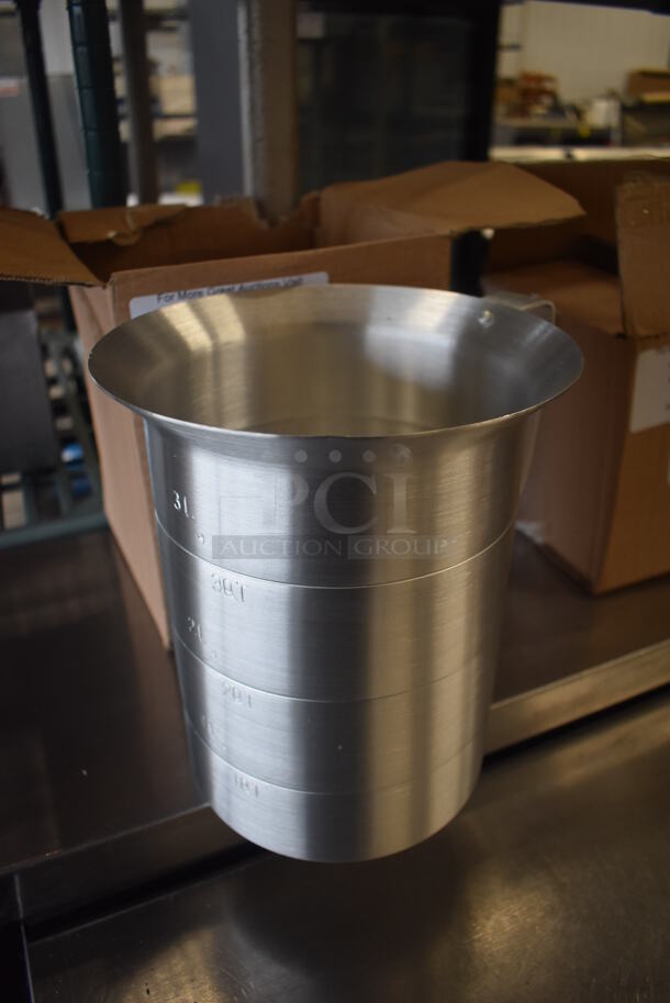 BRAND NEW IN BOX! Winco AM-4 Metal Pitcher. 9x7.5x9 - Image 2 of 4