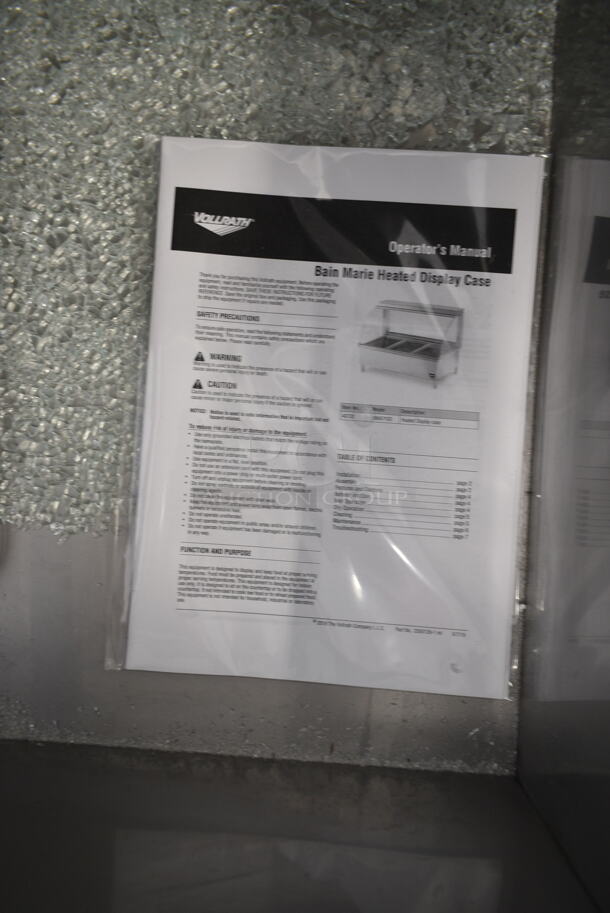 BRAND NEW SCRATCH AND DENT! Vollrath BMA 7103 40732 Cayenne Stainless Steel Commercial Electric Powered Portable Bain Marie Hot Display Case Merchandiser. See Pictures for Glass Damage. 120 Volts, 1 Phase. Tested and Working! - Image 8 of 10