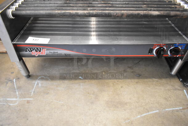APW Wyott HRS-75 5T Stainless Steel Commercial Countertop Hot Dog Roller. 208/240 Volts, 1 Phase. - Image 3 of 5