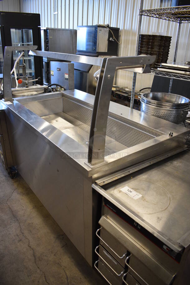 CustomCool Stainless Steel Commercial Station. 60x35x57. Cannot Test - Unit Was Previously Hardwired - Image 5 of 10