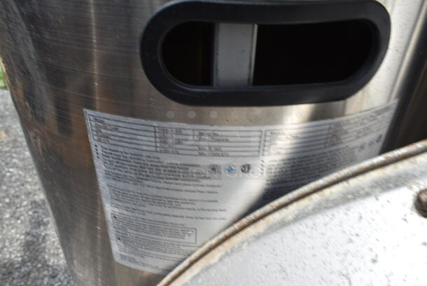 Seasonal Trends HSS-A-SS Metal Propane Gas Powered Outdoor Patio Heater. Top Piece is Not Attached. 41,000 BTU.  - Image 3 of 3