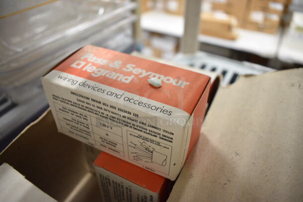 ALL ONE MONEY! Lot of 6 BRAND NEW IN BOX! Pass & Seymour Turnlok Plugs.  - Image 2 of 3