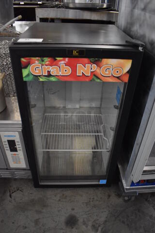 Fogel CC-7-BEV Metal Commercial Mini Cooler Merchandiser. 115 Volts, 1 Phase. Tested and Powers On But Does Not Get Cold