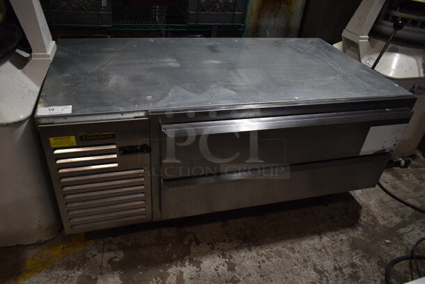 2016 Traulsen TE060HT-ZLB01 Stainless Steel Commercial 2 Drawer Chef Base on Commercial Casters. 115 Volts, 1 Phase. Tested and Does Not Power On