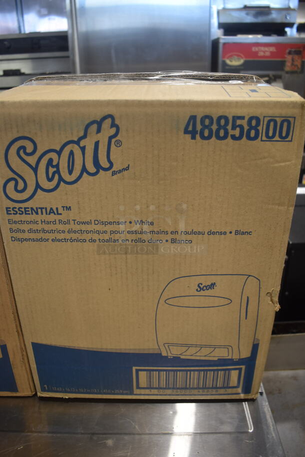 2 BRAND NEW IN BOX! Scott 48858 Poly Wall Mount Paper Towel Dispenser. 2 Times Your Bid! - Image 5 of 6