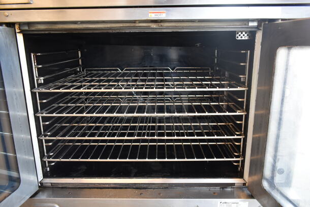 2 Southbend SLGS/22SC SL Series Stainless Steel Commercial Natural Gas Powered Full Size Convection Oven w/ View Through Doors, Metal Oven Racks and Thermostatic Controls. 2 Times Your Bid! - Image 8 of 10
