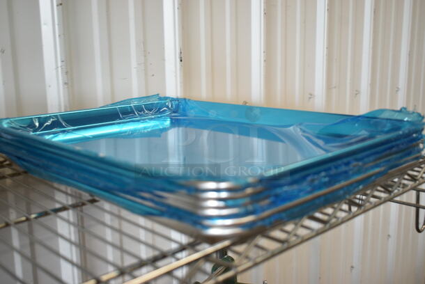 14 BRAND NEW SCRATCH AND DENT! Items Including 407ALSC85 Choice 85 oz. One-Piece Aluminum Scoop, Fire Extinguisher Case, 6 Metal Half Size Baking Pans and Stainless Steel Full Size Drop In Bins. 14 Times Your Bid! - Image 8 of 12