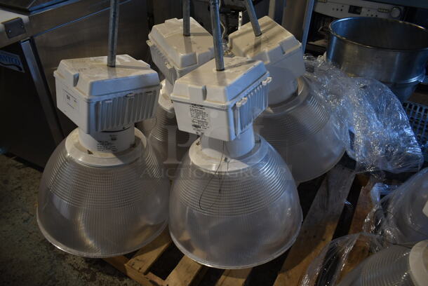 4 Genlyte Metal Wide-Lite Lights. 4 Times Your Bid! - Image 2 of 5