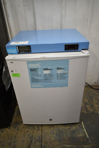 AccuCold FF-28LWH-MED2 Metal Mini Cooler. 115 Volts, 1 Phase. Tested and Working!