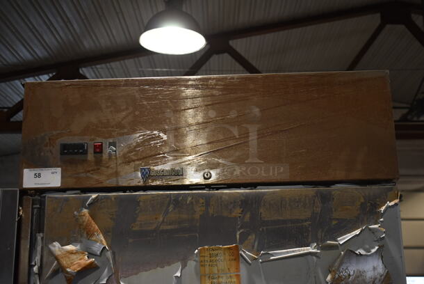 CustomCool RIRISC Stainless Steel Commercial Single Door Reach In Unit. 115 Volts, 1 Phase. Tested and Powers On But Does Not Get Cold - Image 2 of 6
