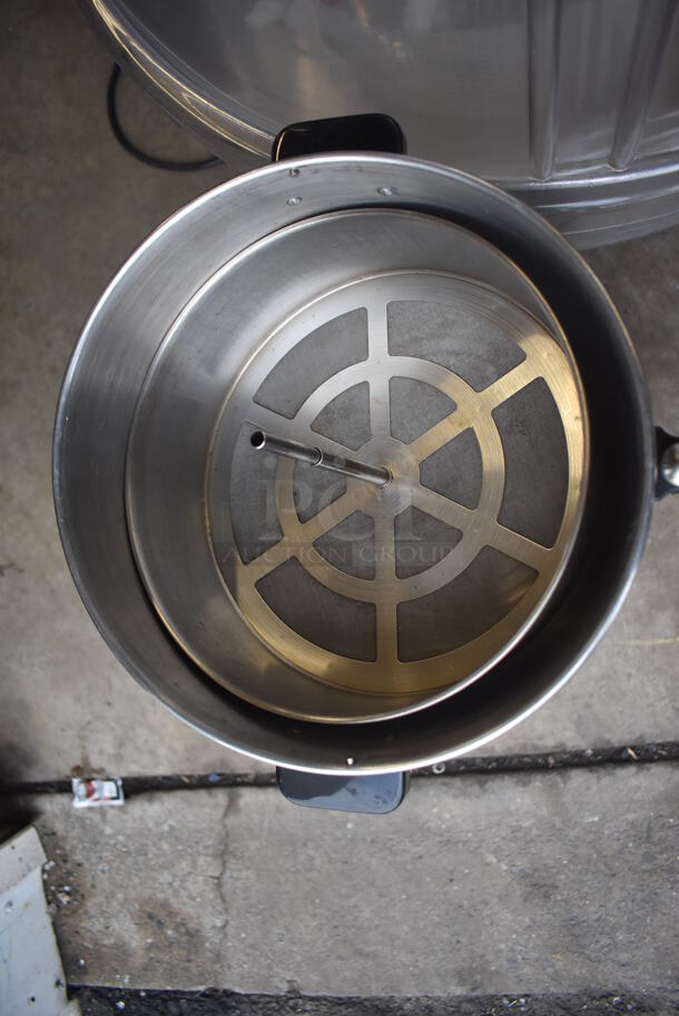 Adcraft Stainless Steel Commercial Countertop Percolating Urn. 14x14x24 - Image 4 of 4