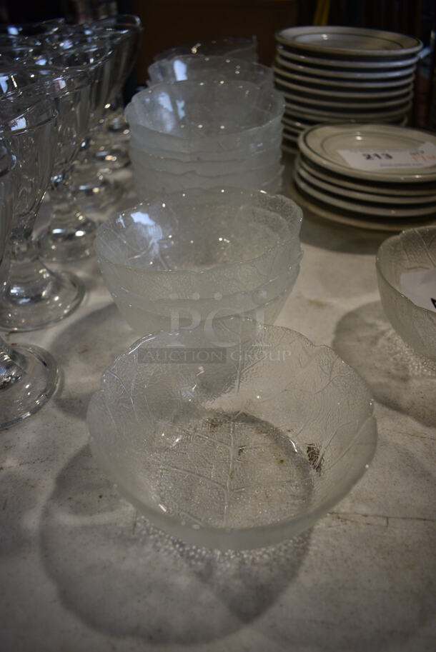23 Glass Bowls. 5x5x2. 23 Times Your Bid! - Image 2 of 3