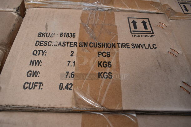 16 Boxes of 2 BRAND NEW! Commercial Casters. 16 Times Your Bid! - Image 5 of 5