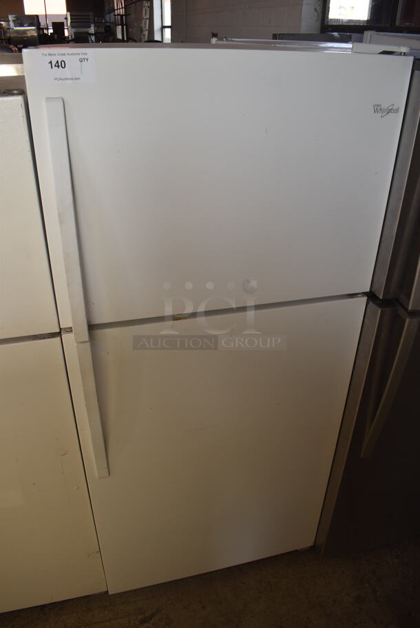 Whirlpool WRT318FZDW02 Metal Cooler Freezer Combo Unit. 115 Volts, 1 Phase. 30x31x66. Tested and Powers On But Does Not Get Cold - Image 2 of 8