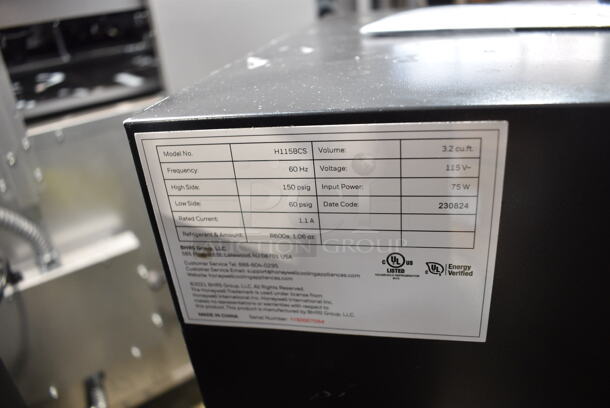 Honeywell H115BCS Metal 115 Can Mini Cooler Merchandiser. 115 Volts, 1 Phase. Tested and Working! - Image 5 of 5