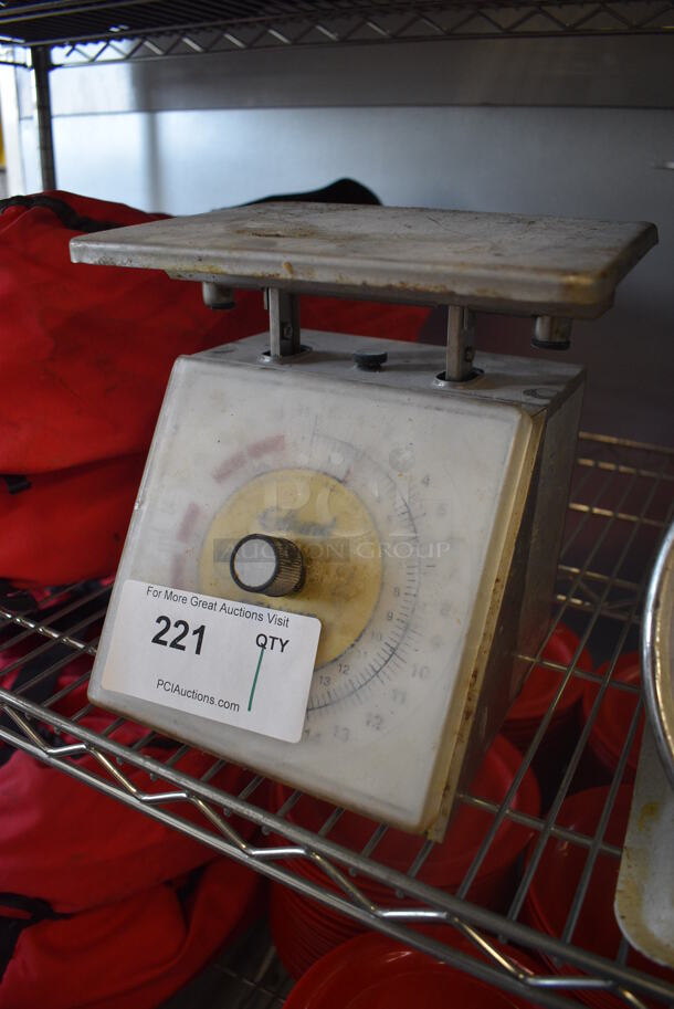 Edlund Metal Countertop Food Portioning Scale. 9x8x9 - Image 2 of 5