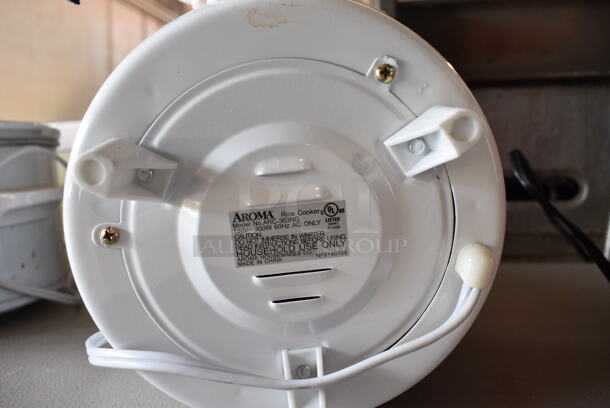 Aroma Model ARC-363NG Metal Countertop Rice Cooker. 120 Volts, 1 Phase. 9x8.5x8.5. Tested and Working! - Image 4 of 4