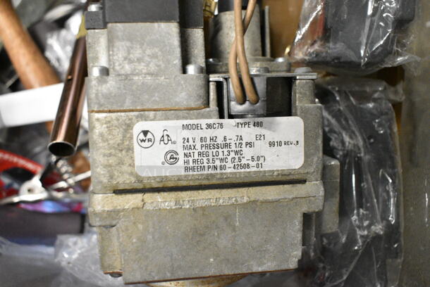 ALL ONE MONEY! Lot of Various Items Including Utensils and Pump in Clear Poly Bin.  - Image 3 of 9