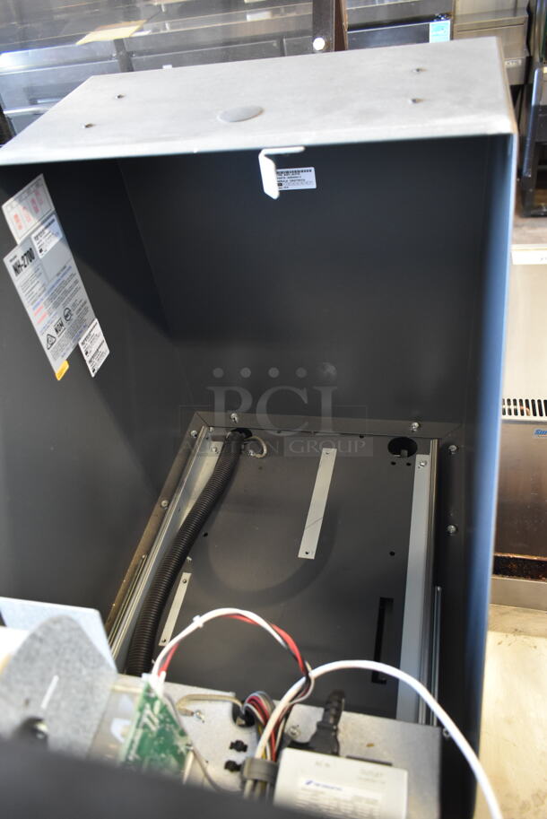 Hyosung NH-2700 Metal Commercial Floor Style ATM w/ Key and Combination  - Image 9 of 12