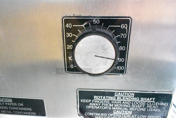 Dairy Queen BM3 Stainless Steel Commercial Countertop Ice Cream Drilling Mixer. 115 Volts, 1 Phase. Tested and Working! - Image 2 of 5