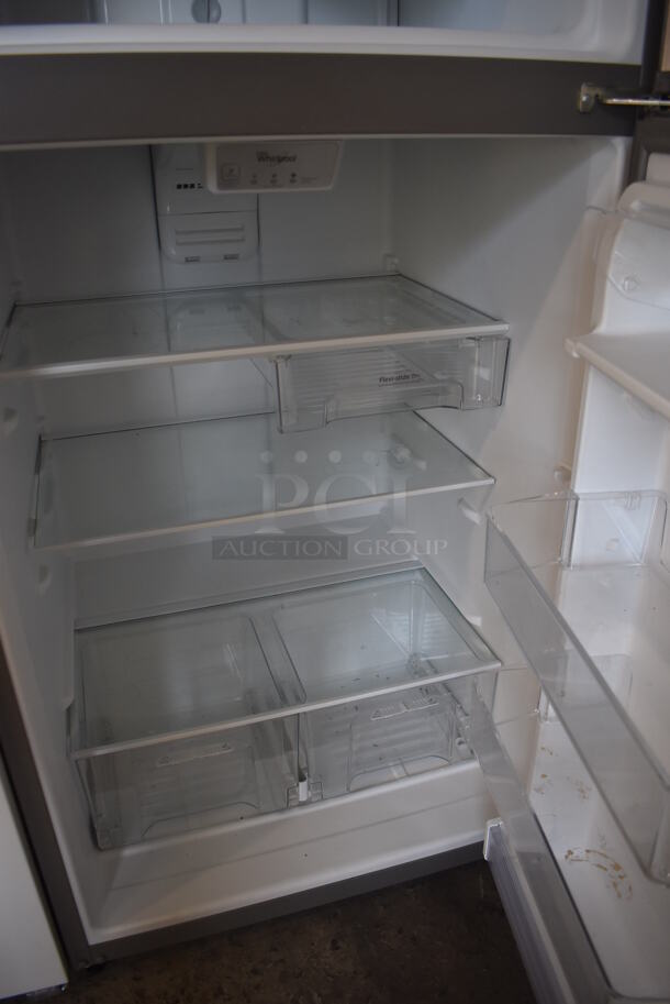 Whirlpool WRT519SZDM02 Metal Cooler Freezer Combo Unit. 115 Volts, 1 Phase. 30x32x67. Tested and Powers On But Does Not Get Cold - Image 6 of 9