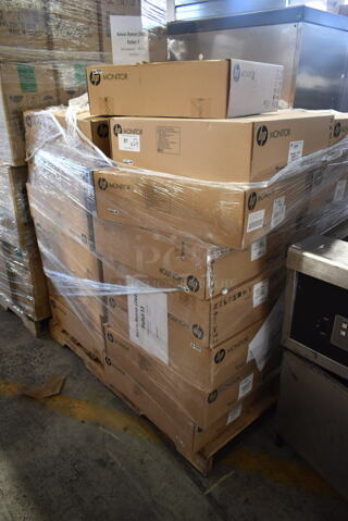 29 Boxes of BRAND NEW HP Compaq la2205 Monitors. 29 Times Your Bid!