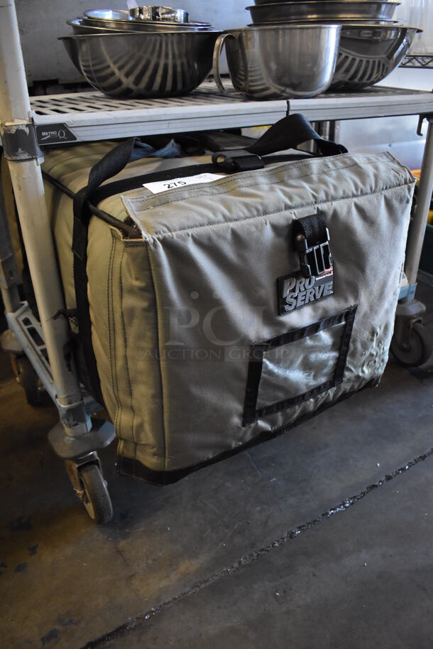Rubbermaid Pro Serve Gray Front Load Portable Food Carrying Case. 17x27x15 - Image 2 of 6