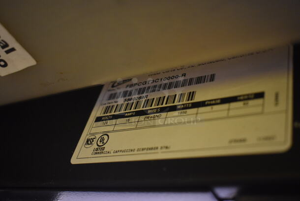 Curtis FBPCGT3C10000-R Metal Commercial Countertop Cappuccino Machine. 120 Volts, 1 Phase. 14.5x23x35 - Image 5 of 5